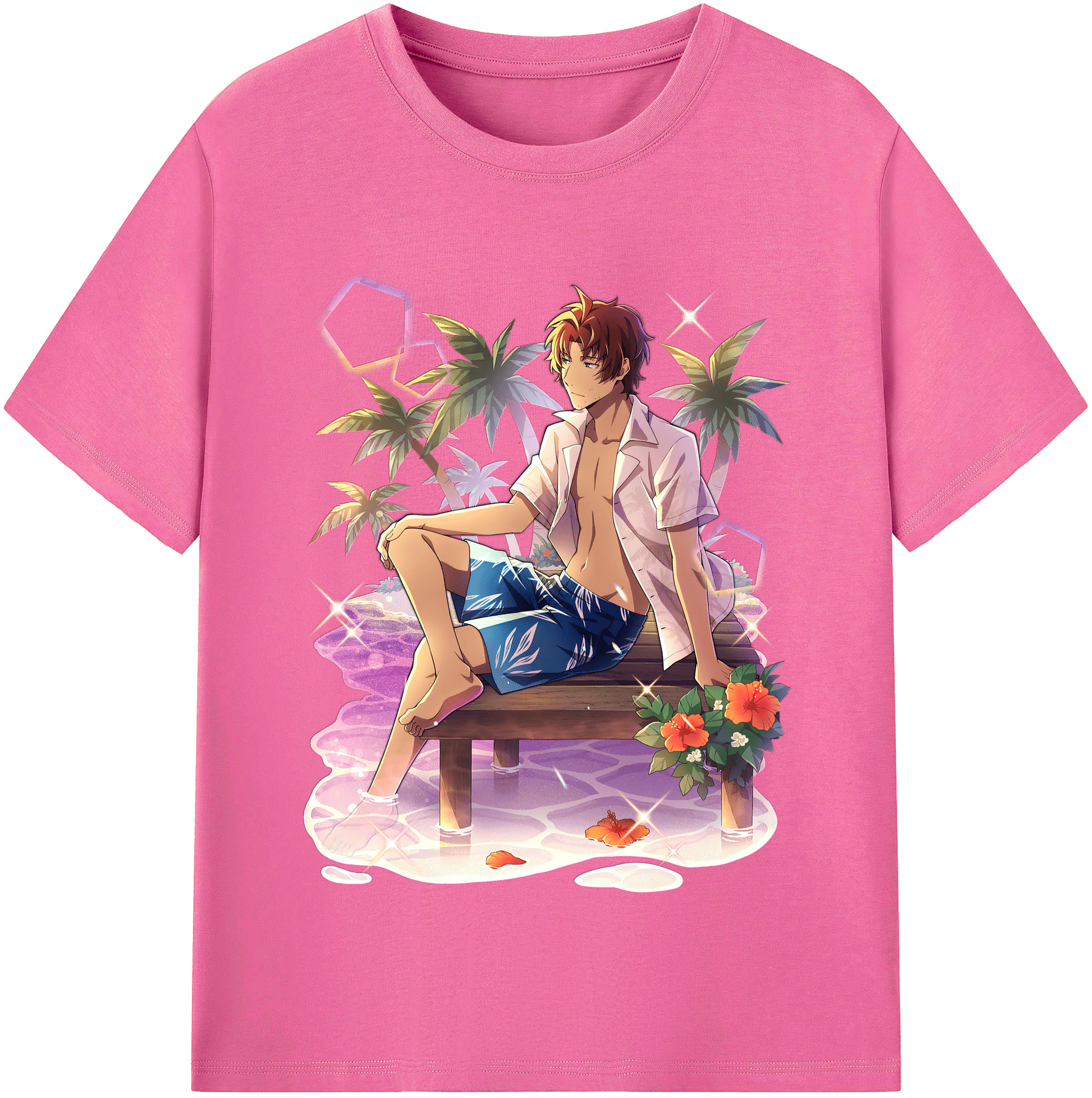 （画像用） 文豪ストレイドッグス Bungo Stray Dogs レディースカジュアルプリントTシャツ（綿100％）
